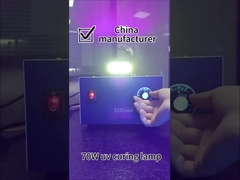 Lampu pengeras UV 70W Lampu pengeras UV 365nm 395nm untuk perekat pengeras led UV portabel